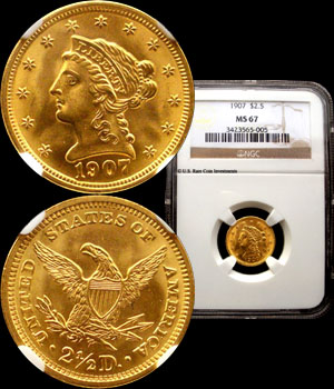 1907 Quarter Eagle